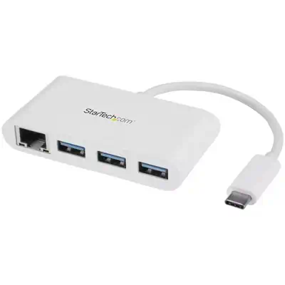 Vente StarTech.com Hub USB-C à 3 ports avec Gigabit Ethernet au meilleur prix