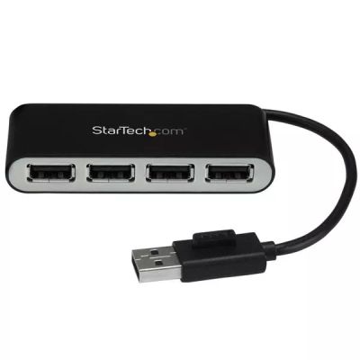 Vente Câble USB StarTech.com Hub USB 2.0 portable à 4 ports avec câble sur hello RSE