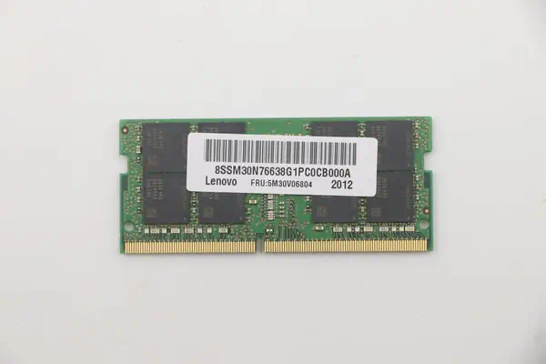 Lenovo 5M30V06804 module de mémoire 32 Go 1 x 32 Go DDR4 260-pin SO-DIMM - Mémoire - visuel 1