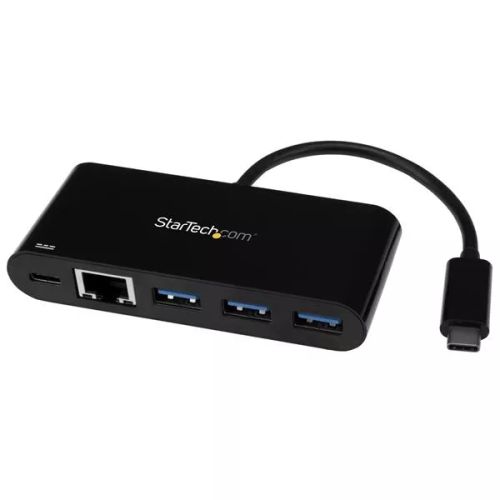 Revendeur officiel Câble USB StarTech.com Hub USB 3.0 3 Ports avec Gigabit Ethernet et