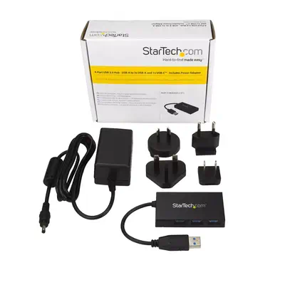 StarTech Hub USB 3.0 à 4 ports - 5Gbps - USB-A vers 3x USB - Câble USB - visuel 6