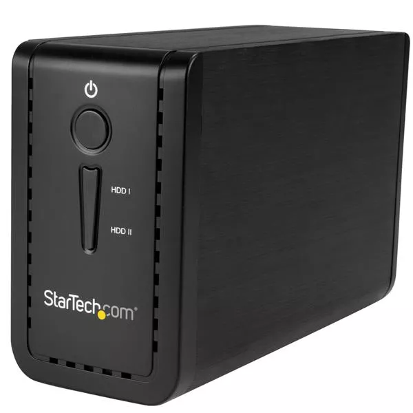 Revendeur officiel Disque dur Externe StarTech.com Boîtier USB 3.1 pour deux disques durs SATA