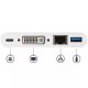 Achat StarTech.com Adaptateur Multiport USB C - Adaptateur Vidéo sur hello RSE - visuel 5