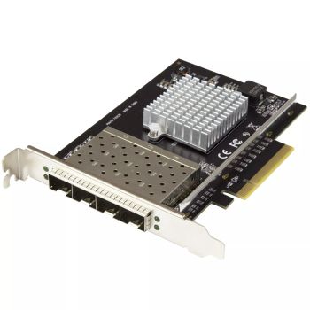 Achat Accessoire Réseau StarTech.com Carte réseau PCI Express pour serveur à 4 ports SFP+ 10 Gigabit Ethernet - Chipset Intel XL710