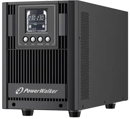 PowerWalker VFI 2000 AT alimentation d'énergie non interruptible Double-conversion (en ligne) 2 kVA  - Onduleur - visuel 1