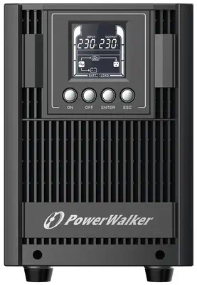 PowerWalker VFI 2000 AT alimentation d'énergie non interruptible Double-conversion (en ligne) 2 kVA  - Onduleur - visuel 3