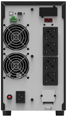 PowerWalker VFI 3000 AT alimentation d'énergie non interruptible Double-conversion (en ligne) 3 kVA  - Onduleur - visuel 2
