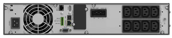PowerWalker VFI 2000 ICR IoT alimentation d'énergie non interruptible Double-conversion (en ligne) 2 - Onduleur - visuel 3