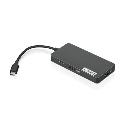 Lenovo GX90T77924 station d'accueil Avec fil USB 3.2 Gen 1 (3.1 Gen 1) Type-C Gris - Station d'accueil pour portable - visuel 3