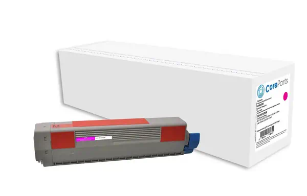 CoreParts QI-OK1009M Cartouche de toner 1 pièce(s) Compatible Magenta - Toner - visuel 1