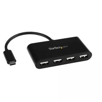 Achat StarTech.com Hub USB-C 4 ports - Mini-hub - USB-C vers 4x USB-A - USB 2.0 au meilleur prix