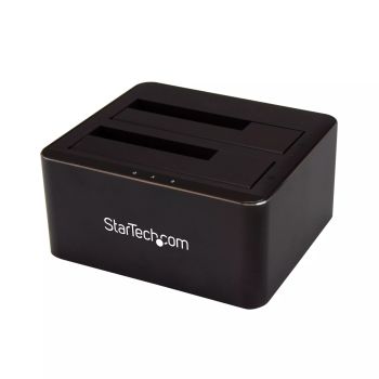 Achat StarTech.com Station d'accueil USB 3.0 pour 2 disques durs SATA 2,5"/3,5" - Dock HDD/SSD à deux baies sur hello RSE