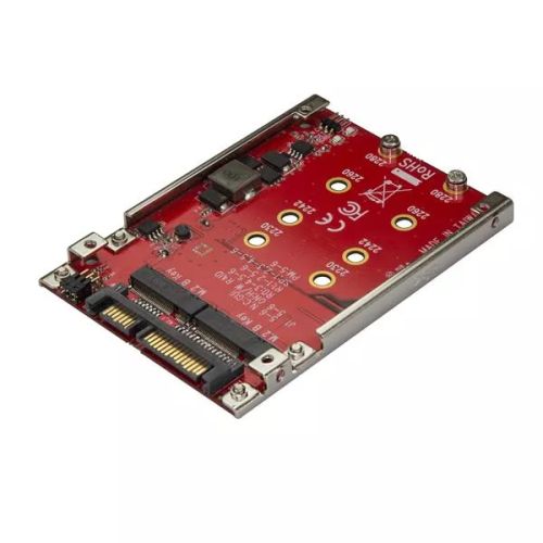 Achat StarTech.com Adaptateur pour deux disques SSD M.2 vers SATA dans baie de 2,5" - RAID - 0065030875141