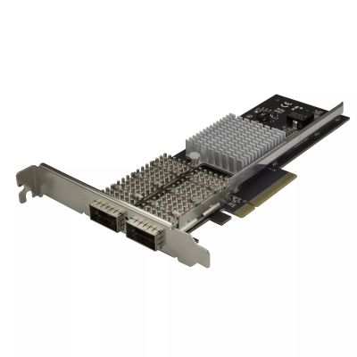 Revendeur officiel StarTech.com Carte réseau PCIe à 2 ports QSFP+ 40G pour