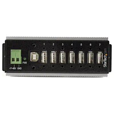 StarTech Multiprise USB 2.0 industrielle à 7 ports avec - Câble USB - visuel 3