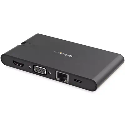 Adaptateur Multiport USB-C - Mini Dock USB Type C avec 4k HDMI ou 1080p VGA - 100W Power Delivery Pa - StarTech - Station d'accueil pour portable - visuel 3