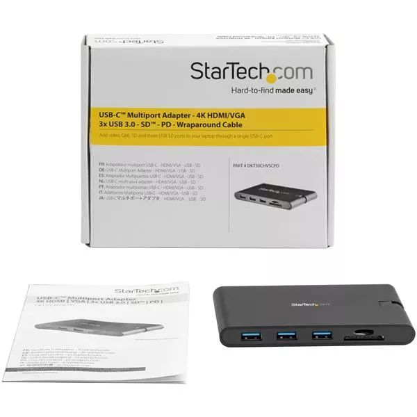 Vente StarTech.com Adaptateur Multiport USB-C - Mini Dock USB StarTech.com au meilleur prix - visuel 8