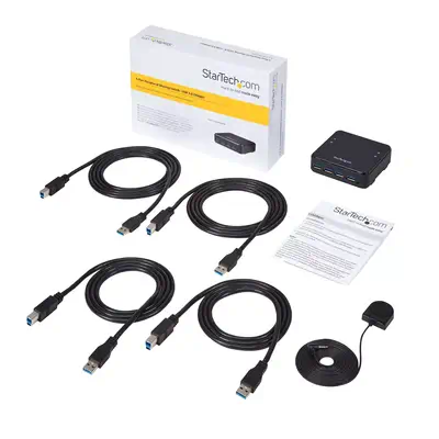 Switch de partage de périphériques USB 3.0 (5Gbps) avec 4 entrées / 4 sorties - StarTech - Switchs et Hubs - visuel 8