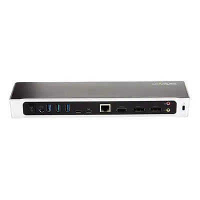 Station d'Accueil USB-C 4K, Station d'Accueil pour Moniteur Triple UHD 4K, Mac & Windows, USB C vers - StarTech - Station d'accueil pour portable - visuel 3