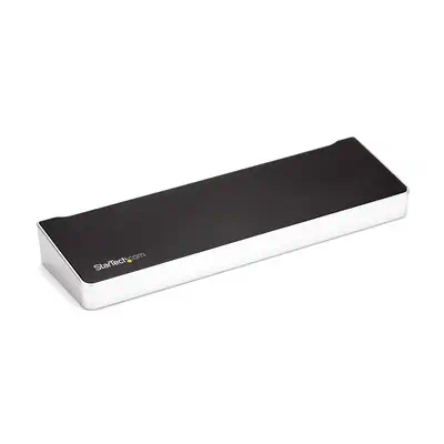Station d'Accueil USB-C 4K, Station d'Accueil pour Moniteur Triple UHD 4K, Mac & Windows, USB C vers - StarTech - Station d'accueil pour portable - visuel 1