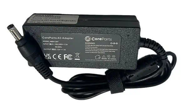 CoreParts MBA1207 adaptateur de puissance & onduleur Intérieure 36 W Noir - Chargeur et alimentation - visuel 1