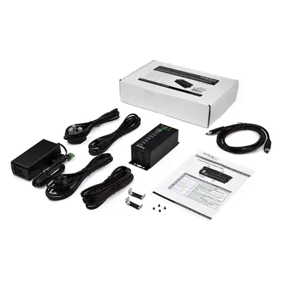 StarTech Hub USB 3.0 à 7 ports avec adaptateur d - Câble USB - visuel 4