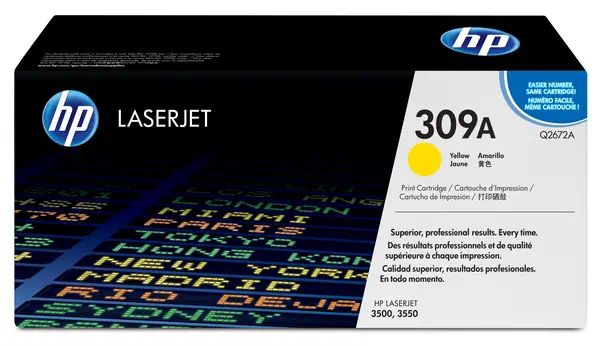309A Yellow Original LaserJet Toner Cartridge - HP - visuel 1
