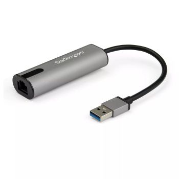 Revendeur officiel StarTech.com Adaptateur 2.5GbE USB-A vers Ethernet - NBASE-T NIC - Réseau Gigabit USB 3.0 Type A 2.5/1GbE Multi Speed - USB 3.1 pour PC vers RJ45 - Lenovo X1 Carbon/HP EliteBook/ZBook