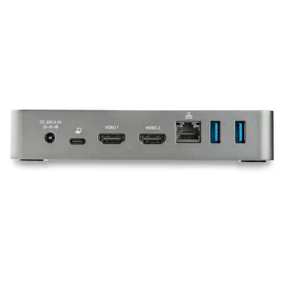 Dock USB-C - Station d'Accueil à Double Écran 1080p HDMI - 65W Power Delivery - 1x USB-C, 3x USB-A,  - StarTech - Station d'accueil pour portable - visuel 4