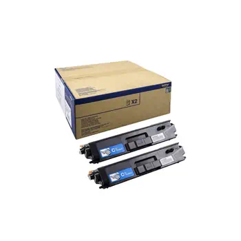 Brother TN-900CTWIN Cartouche de toner 2 pièce(s) Original Cyan achat