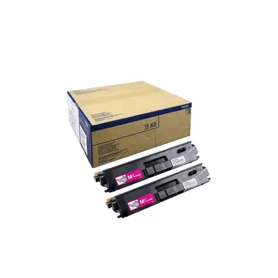 Brother TN-900MTWIN Cartouche de toner 2 pièce(s) Original Magenta - Toner - visuel 1