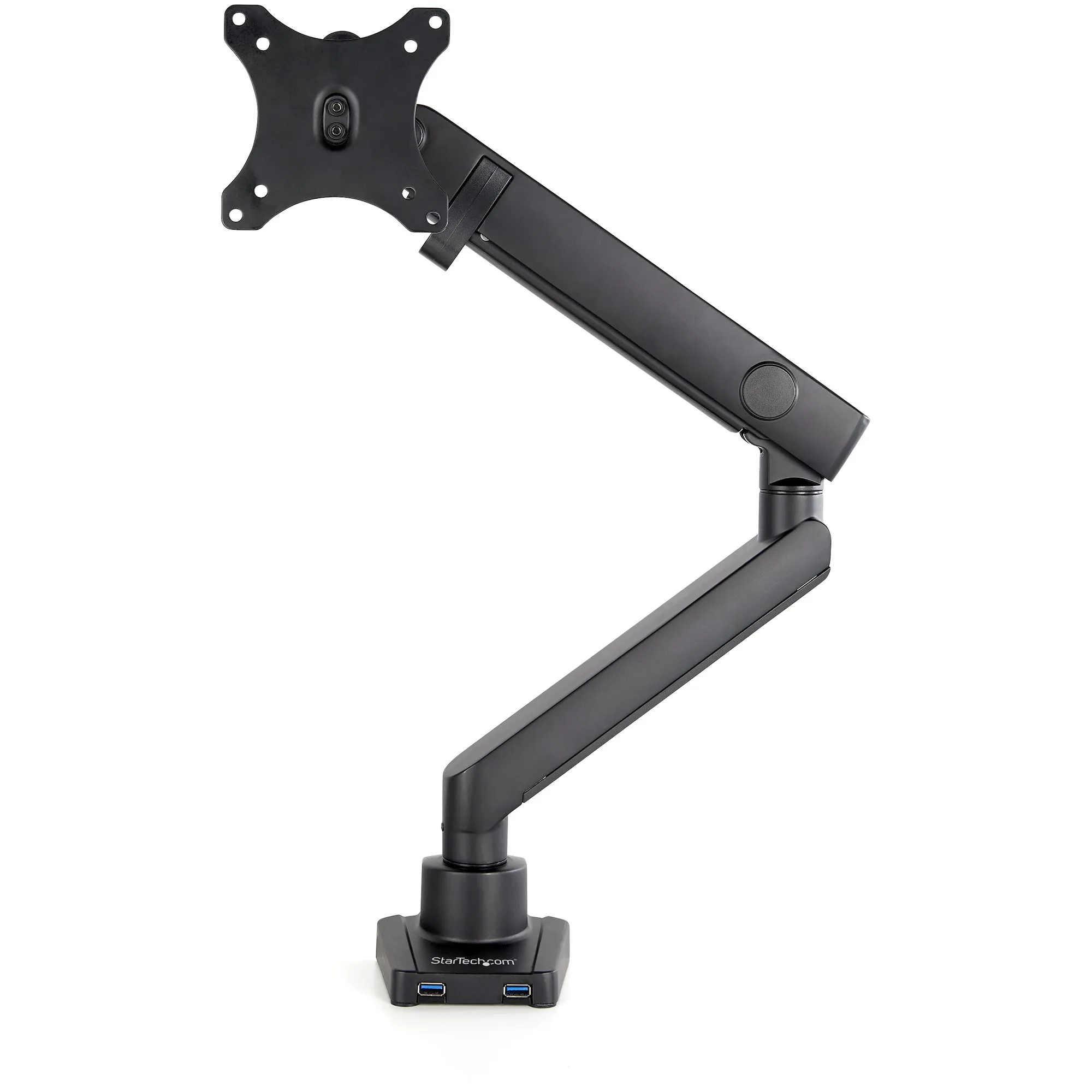 StarTech.com ARMSLIM2USB3 support d'écran plat pour bureau 86,4 cm (34") Noir - Support Fixe & Mobile - visuel 3