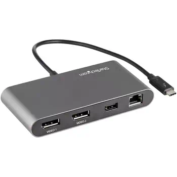 Achat Station d'accueil pour portable StarTech.com Mini Station d'Accueil Thunderbolt 3 - Dock Portable pour Deux Écrans avec DP 4K 60Hz, 1x hub USB-A (USB 3.0/5 Gbps), GbE - Câble de 28 cm - Adaptateur Multiport TB3 - Mac/Windows sur hello RSE