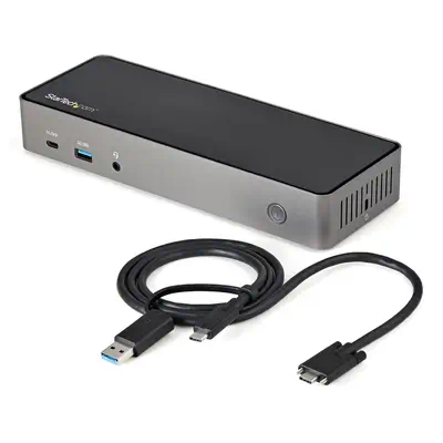 Dock USB-C & USB-A - Station d'Accueil Universelle à Triple Écran DisplayPort & HDMI 4K 60Hz - 85W P - StarTech - Station d'accueil pour portable - visuel 3