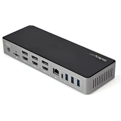 Dock USB-C & USB-A - Station d'Accueil Universelle à Triple Écran DisplayPort & HDMI 4K 60Hz - 85W P - StarTech - Station d'accueil pour portable - visuel 5