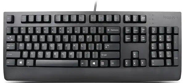 Lenovo Preferred Pro II clavier Universel USB QWERTY Finlandais, Suédois Noir - Clavier - visuel 2