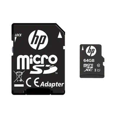 HP SDU64GBXC10HP-EF mémoire flash 64 Go MicroSDXC UHS-I Classe 10 - Carte Mémoire - visuel 3