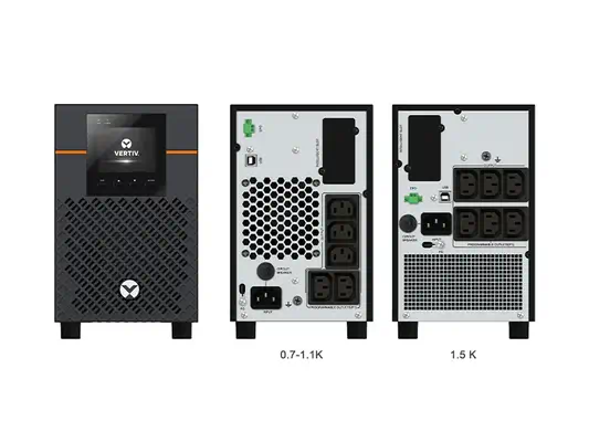Vertiv Liebert EDGE-1500IMT alimentation d'énergie non interruptible Interactivité de ligne 1,5 kVA  - Onduleur - visuel 2