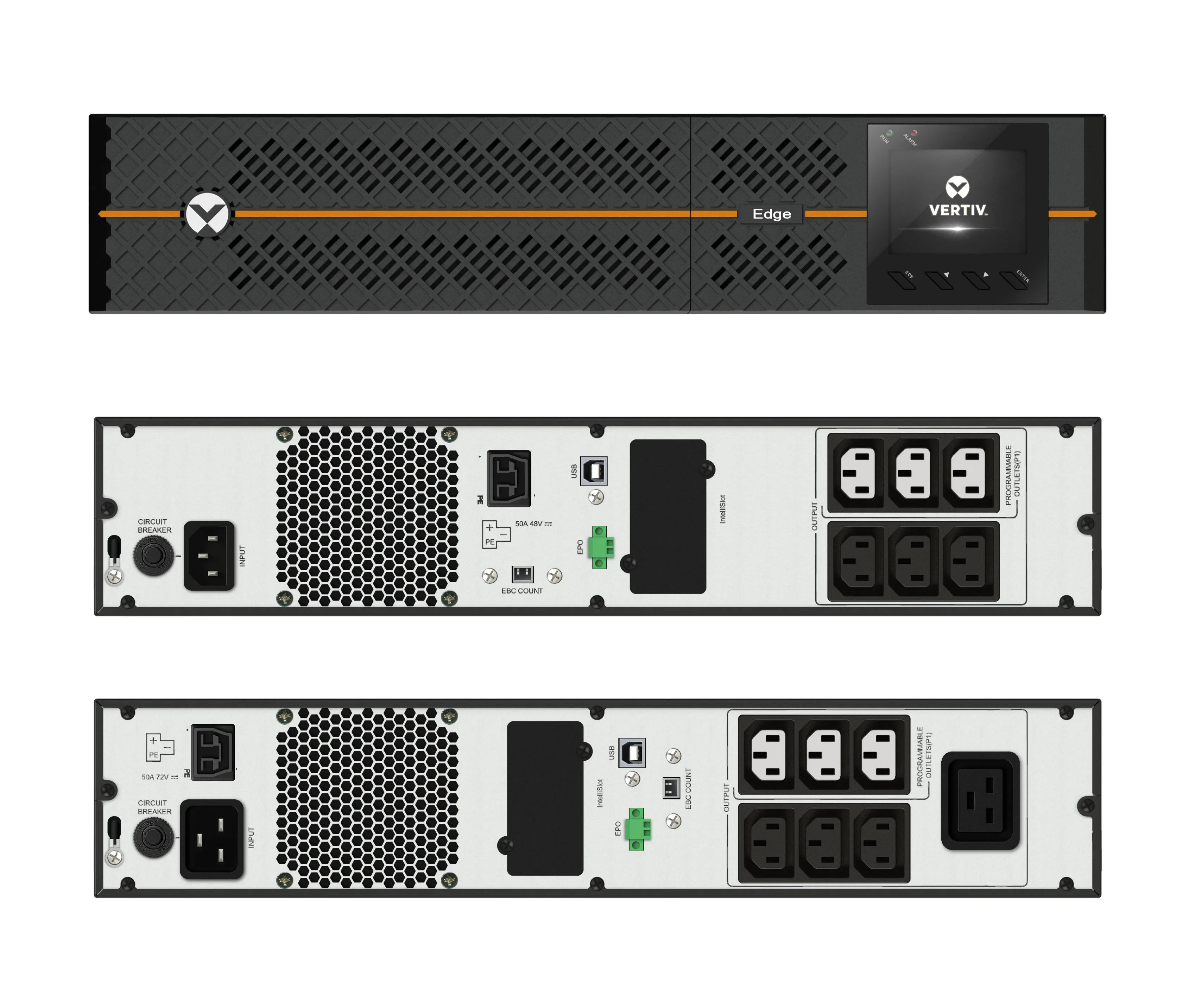 Vertiv Liebert EDGE-2200IRT2UXL alimentation d'énergie non interruptible Interactivité de ligne 2,2  - Onduleur - visuel 3