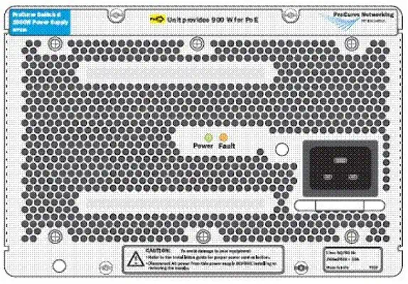 HPE J8713A composant de commutation Alimentation électrique - Accessoire Réseau - visuel 1