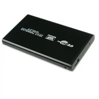 CoreParts K2501A-U3S Boîtier de disques de stockage Boîtier disque dur/SSD Noir 2.5" Alimenté par po - Accessoire Stockage - visuel 1