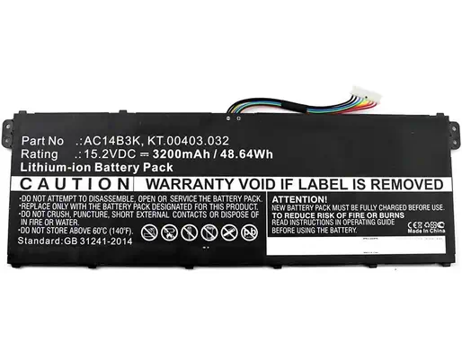 CoreParts MBXAC-BA0043 composant de laptop supplémentaire Batterie - visuel 1
