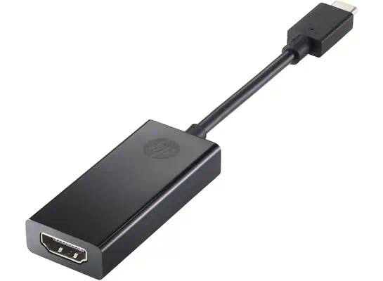 HP USB-C to HDMI Adapter adaptateur graphique USB Noir - Composant - visuel 1