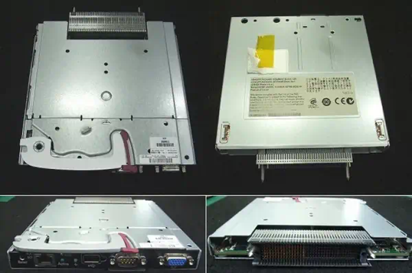 HP 503826-001 commutateur écran, clavier et souris Noir - Rack et Armoire - visuel 1