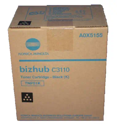 Konica Minolta TNP-51K Cartouche de toner 1 pièce(s) Original Noir - Toner - visuel 1