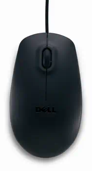 Livraison gratuite DELL Souris optique à molette USB, noir