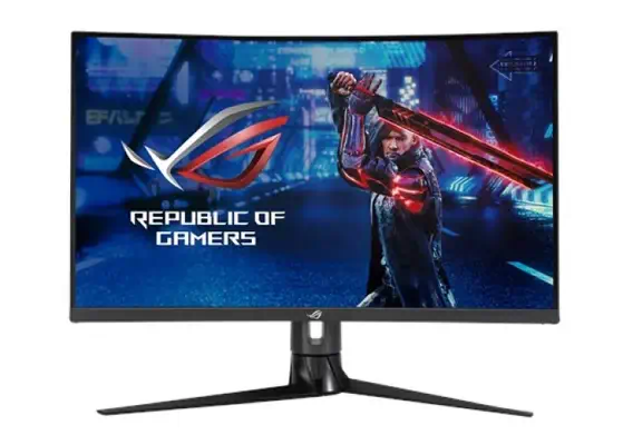 ASUS ROG Strix XG32VC écran plat de PC 80 cm (31.5") 2560 x 1440 pixels Quad HD LED Noir - Asus - Ecran Ordinateur - visuel 2