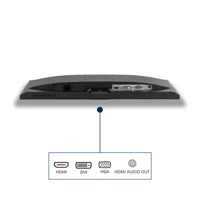 Philips V Line Moniteur LCD Full HD 243V7QDSB/00 Philips - visuel 1 - hello RSE - Préréglages SmartImage pour une qualité d'image facilement optimisée
