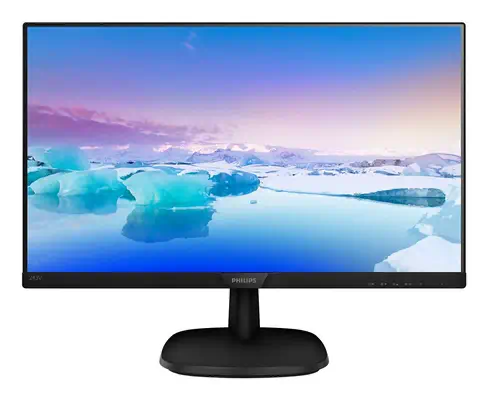Philips V Line Moniteur LCD Full HD 243V7QDSB/00 Philips - visuel 1 - hello RSE - Technologie LED IPS grand angle pour des images et couleurs plus précises