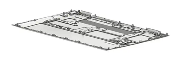 HP M46055-001 composant de laptop supplémentaire Partie inférieure du boîtier - Autre Accessoire pour portable - visuel 1